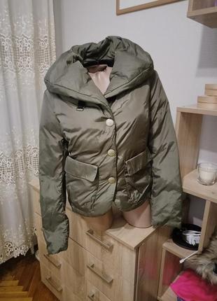 Зимняя куртка пуховик guess оригинал,курточка короткая зима1 фото
