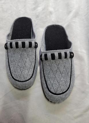 Мужские войлочные тапочки