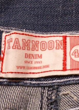 Джинсові бриджі чоловічі tamnoon джинсові бриджі чоловічі р. м🇮🇱3 фото