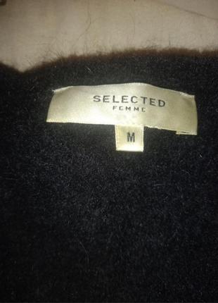 Пушистий пуловер вовна+мохер 6