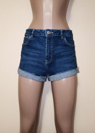 Джинсовые шорты zara. 4