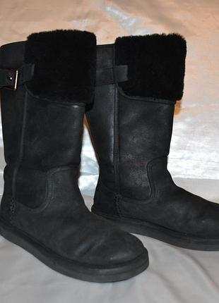 Натуральные кожаные ugg, р. 37-38, оригинал