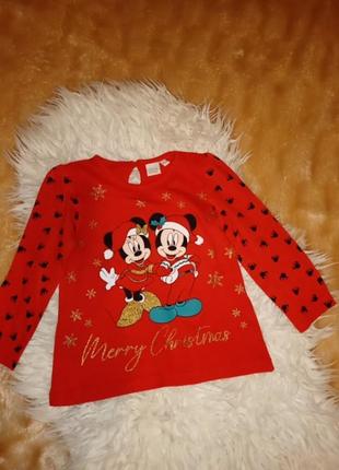 Кофта з новорічним принтом 2