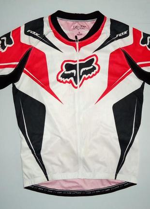 Велофутболка велоджерси fox race jersey (l)