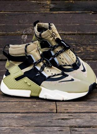 Мужские кроссовки nike huarache gripp zip olive 40-41-42-43-44-455 фото