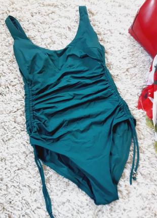 Очень красивый слитный/совместный купальник в зеленом цвете, beldona,  p. 36 b/c1 фото