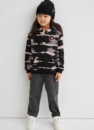 Худи, свитшот, толстовка h&m (zara), коллекция 2022 года, на 110-116 см( 4-6 лет)2 фото