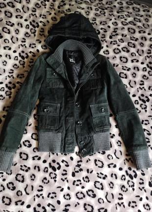 Шикарная замшевая куртка sexy women  xs  ц 2'200