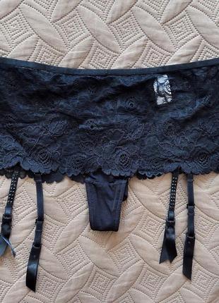 Трусикі стрінги з підтяжками la senza.