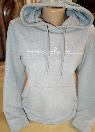 Теплий светр худи