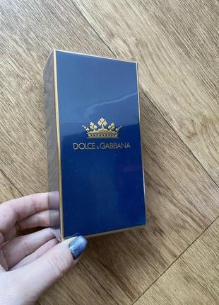 K dolce&gabbana 100ml чоловіча туалетна вода дольче габана корона мужские духи стойкие