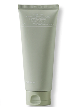 Пінка для глибокого очищення пор із содою celimax baking soda deep pore foam cleansing 150 ml