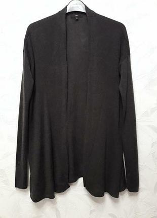 Элегантный тёплый кардиган, 46-48, шерсть, акрил, gap