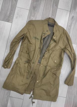 Парка zara пог 50,пот 49, длина 84