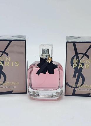 Mon paris 90ml yves saint laurent eau de parfum мон париж жіноча парфумована вода парфуми женские стойкие7 фото