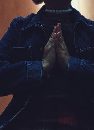 Джинсовая куртка винтаж levis, крутая джинсовая куртка