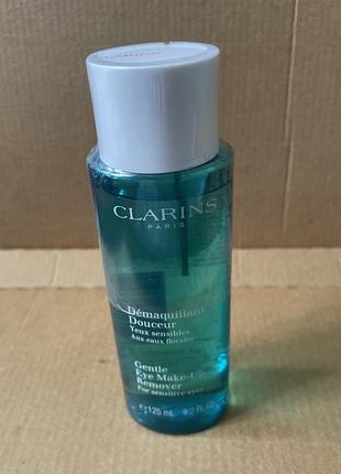 Clarins gentle eye make-up remover засіб для зняття макіяжу з очей 125ml