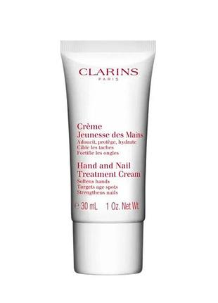 Крем для рук clarins hand & nail treatment cream, 30 мл