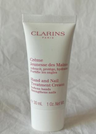 Крем для рук clarins hand & nail treatment cream, 30 мл2 фото