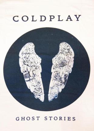 Футболка з принтом coldplay нова3 фото