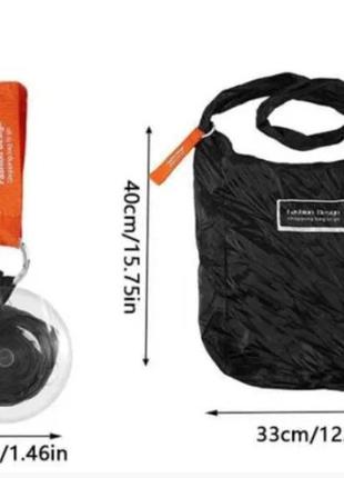 Складана компактна сумка-шопер shopping bag to roll up wn04 bf