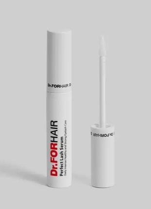 Сироватка для зміцнення та росту вій dr.forhair perfect lash serum 8 мл1 фото