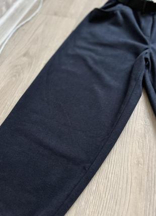 Штани теплі «кашемірові» брюки на резинці шерстяні2 фото