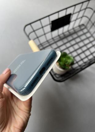 Чохол на iphone xr з захищеним низом silicone case чохол для айфон з закритим низом2 фото