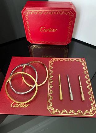 Браслеты cartier love3 фото