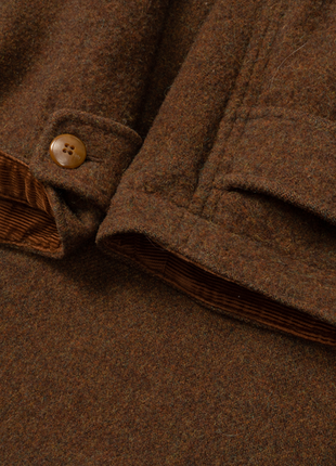 United colors of benetton vintage wool duffle coat шерстяне пальто8 фото