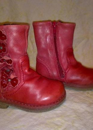 Чоботи next 100% натуральна шкіра , португалія, 21р