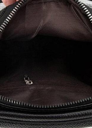 Мужская сумка планшетка крокодил эко кожа черная, качественная сумка-планшетка с крокодилом10 фото