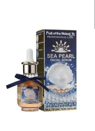 Сироватка для обличчя wokali sea pearl facial serum40 ml1 фото