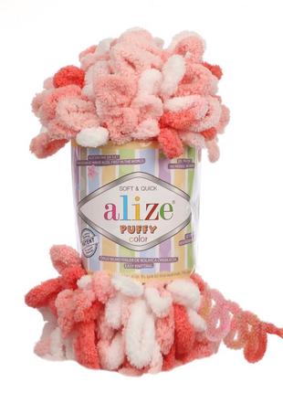 Пряжа alize puffy color 5922