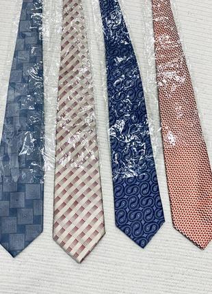 Шикарные 💯 шёлковые мужские галстуки в упаковке crovatta2 фото