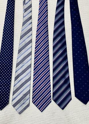 Шикарные 💯 шёлковые мужские галстуки в упаковке crovatta4 фото
