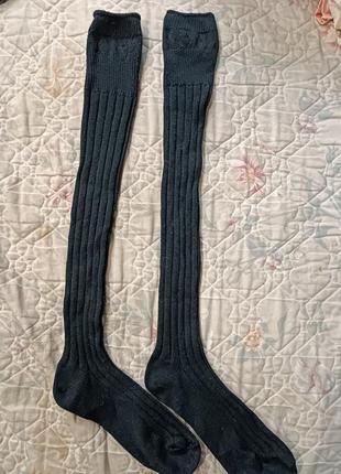 Очень красивые вязанные гетры чулки носки