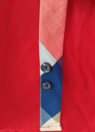 Новая мужская яркая рубашка vannucci