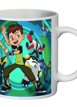 Кружка ben 10- 0015 (чашка bnt 0015)