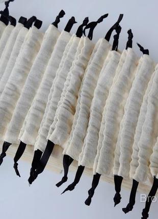 Еко мішечок з бавовни 20*15 см, еко торбинка, багаторазовий мішок для зберігання/пакування