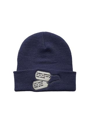 Шапка supreme capone general noreaga beanie the war report оригінал синя tnf polar cp si