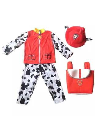 Дитячий костюм маршал, щенячий патруль на 4, 5-6 років