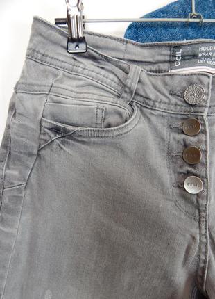 Брендові сірі базові джинси стрейч від cecil4 фото