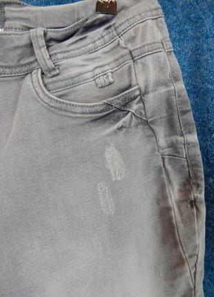 Брендові сірі базові джинси стрейч від cecil5 фото