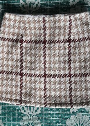 Спідниця твідова new look