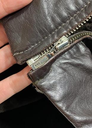 Презентабельна чоловіча шуба / дублянка, натуральна стрижена норка