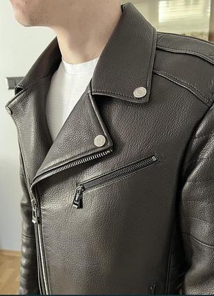Нова чоловіча куртка jane camellot «косуха» натуральна шкіра, оригінал 100%