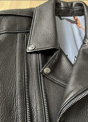 Нова чоловіча куртка jane camellot «косуха» натуральна шкіра, оригінал 100%