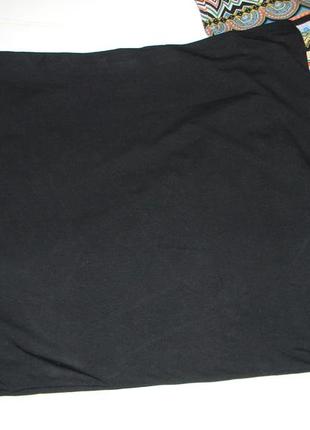 Базовая черная мини-юбка  basic h&m