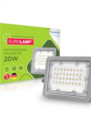 Прожектор eurolamp led smd 20w 5000к